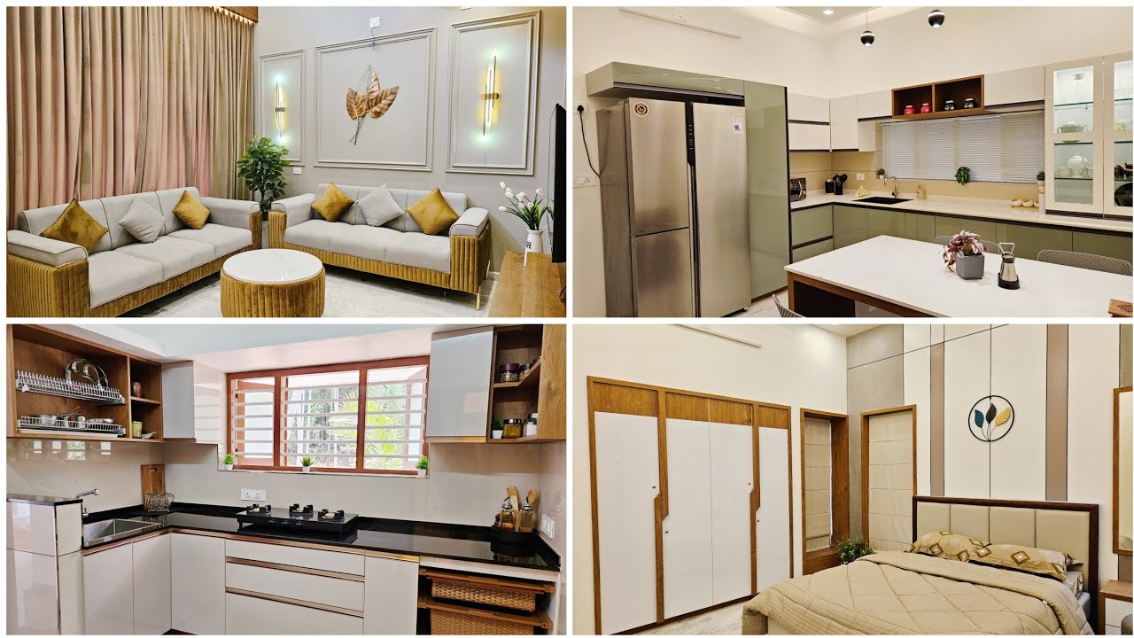 നിങ്ങൾ ചോദിച്ച വീടിന്റെ Hometour/interior കൊണ്ട് മനോഹരമാക്കിയ അടിപൊളി സിംപിൾ വീട്/10lakhs interior❤️