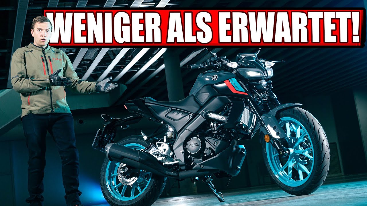 YAMAHA MT125 2023 MOTORRAD 125CCM ERSTE FAHRT!