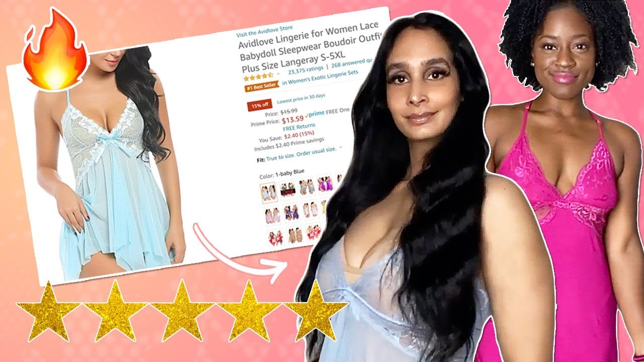 We Tried the Best-Selling Lingerie on Amazon