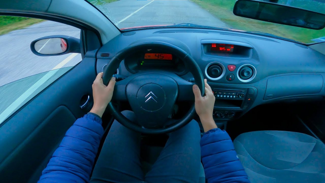 🔥 Citroën C2 1.1 60 2007 POV Driving HD 4K - C2 سيتروين