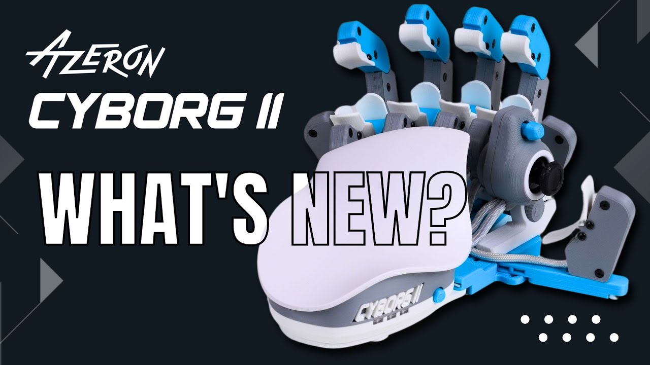 Особенности новой игровой клавиатуры Azeron Cyborg II (субтитры на английском и японском языках):...