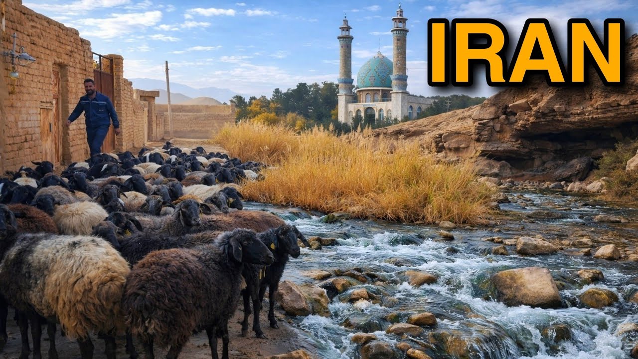 Hidden Village Near Qom, Iran  | Real Rural Life