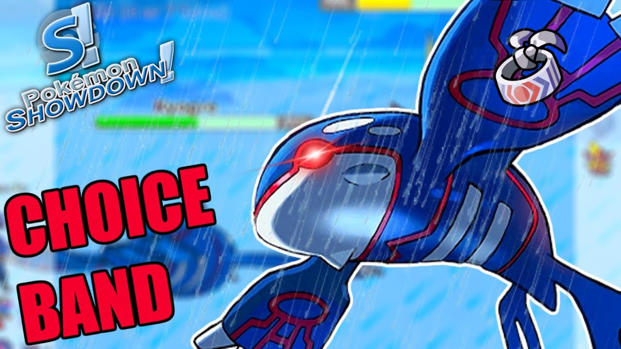 DESTRUINDO UBERS USANDO CHOICE BAND KYOGRE (SHOWDOWN)