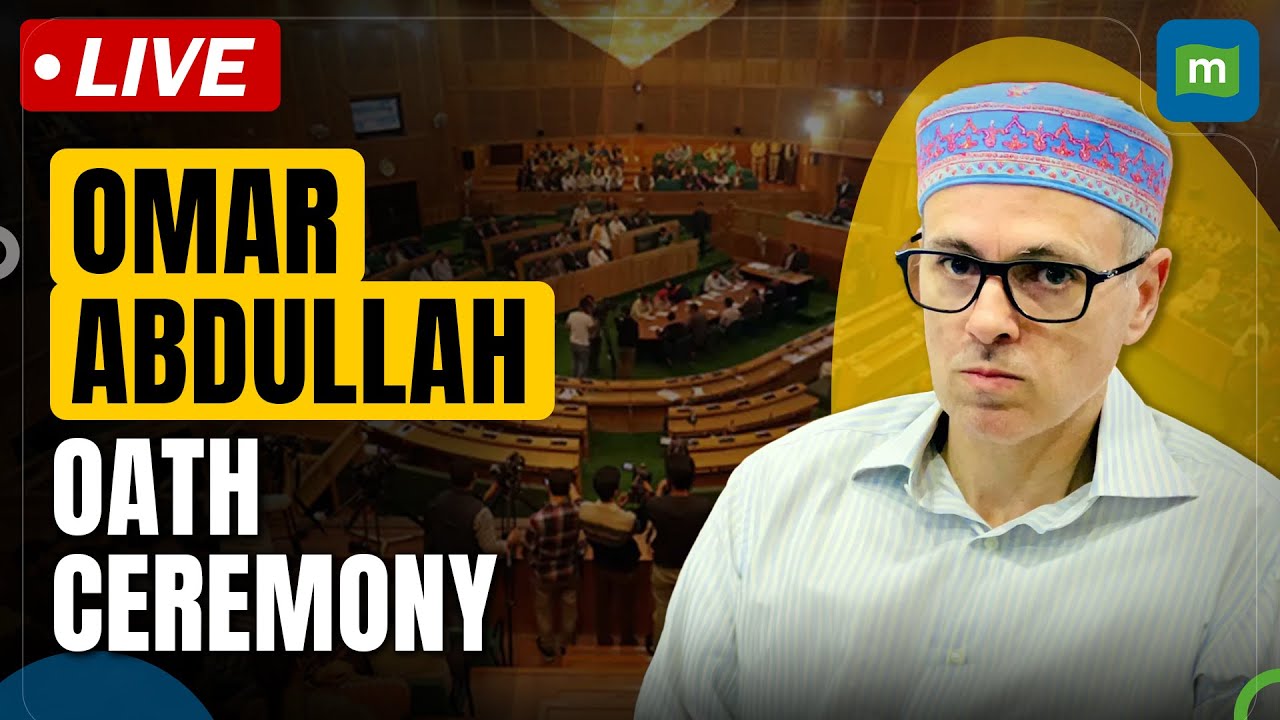 Live: Omar Abdullah takes oath as first chief minister of J&K UT