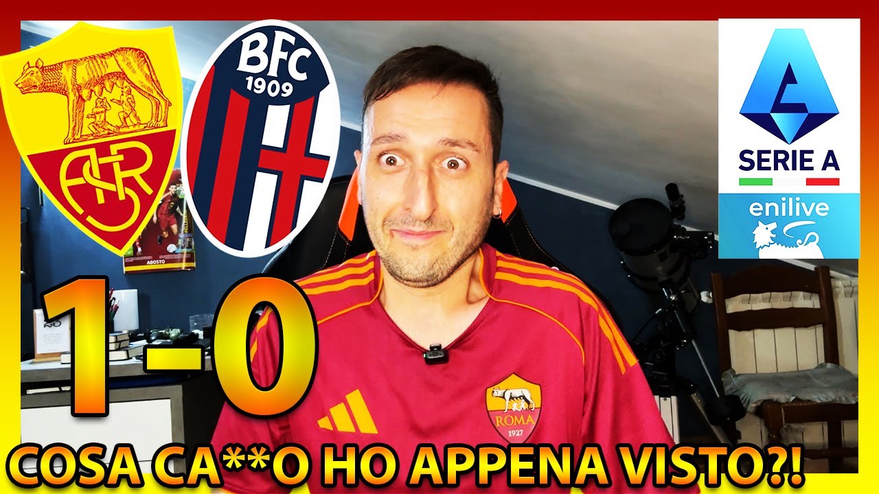 ROMA-BOLOGNA 1-0: WESLEY... COSA HO APPENA VISTO⁉️😱