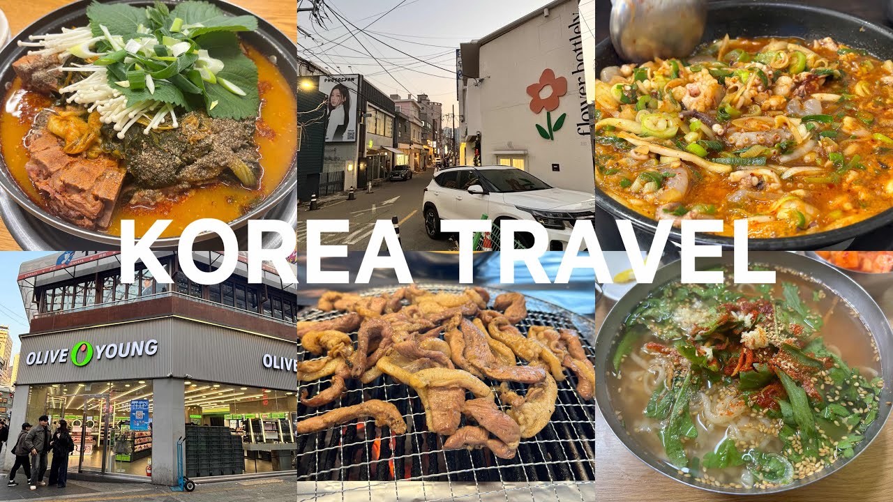 【韓国VLOG】釜山とソウルを食べ尽くす🇰🇷｜Netflix話題店めぐり