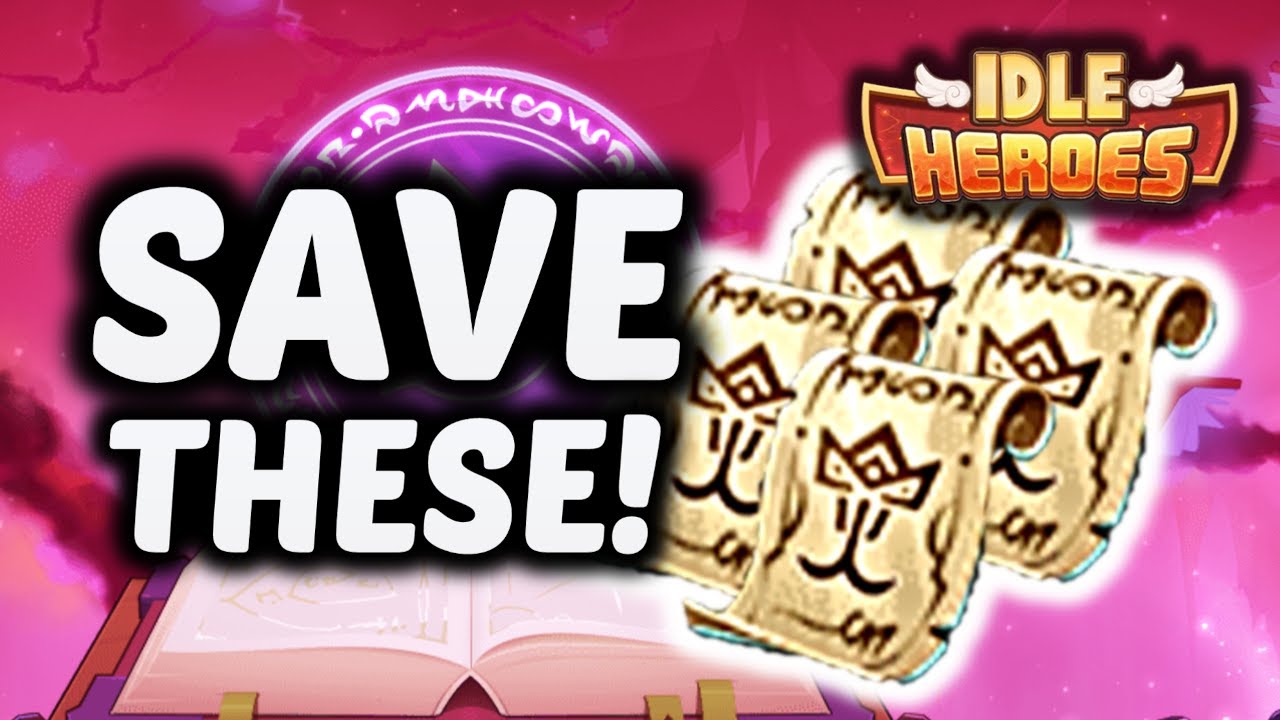 Вам НУЖНО начать сохранять их СЕЙЧАС в IDLE HEROES