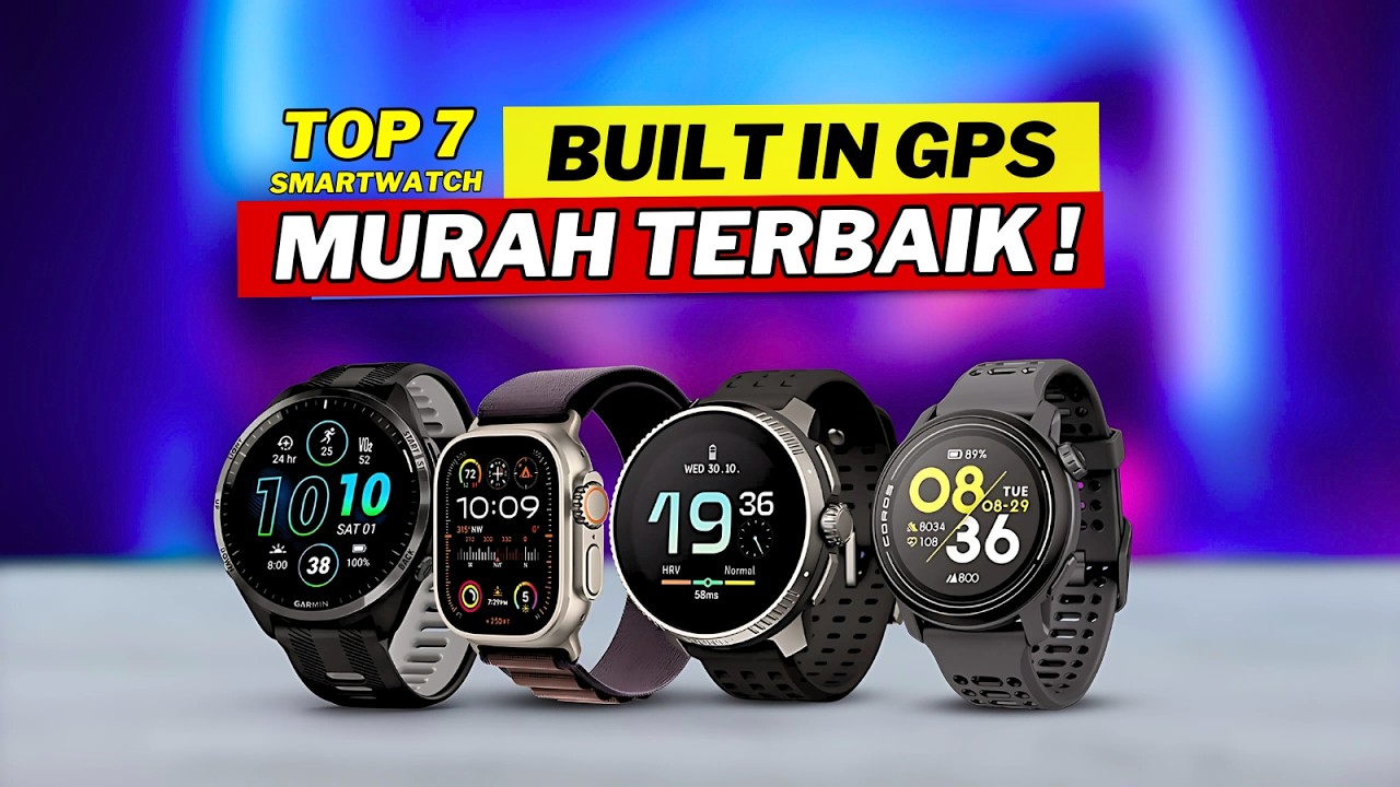 7 SMARTWATCH BUILT IN GPS MURAH TERBAIK 2026