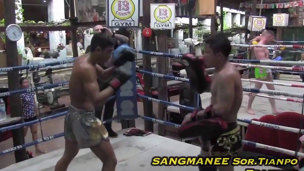 Sangmanee Sor.Tienpo 2013 MVP MUAYTHAI training