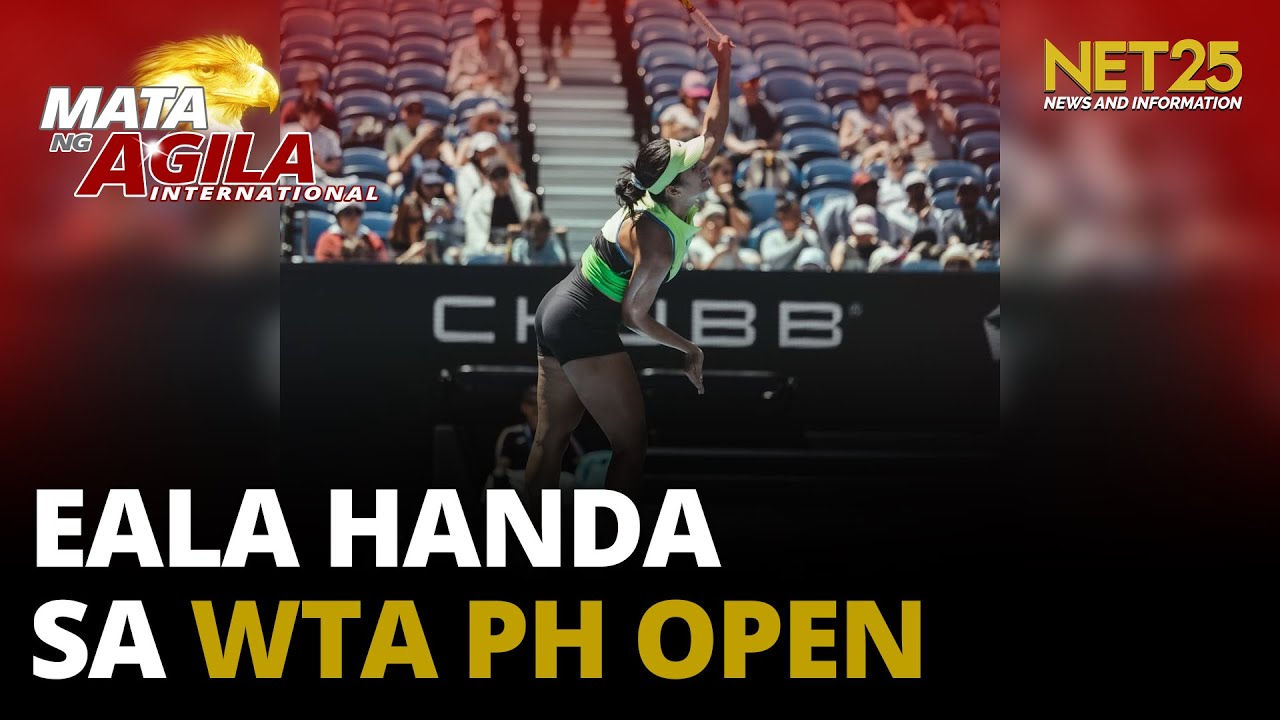 Алекс Эала готовится к турниру WTA 125 Philippine Women's Open.