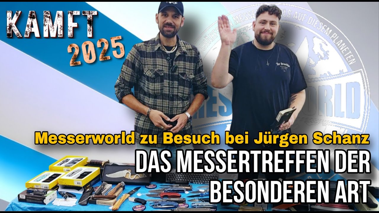 Custom Knives & EDC Gear auf der KAMFT 2025 | Messerworld Report