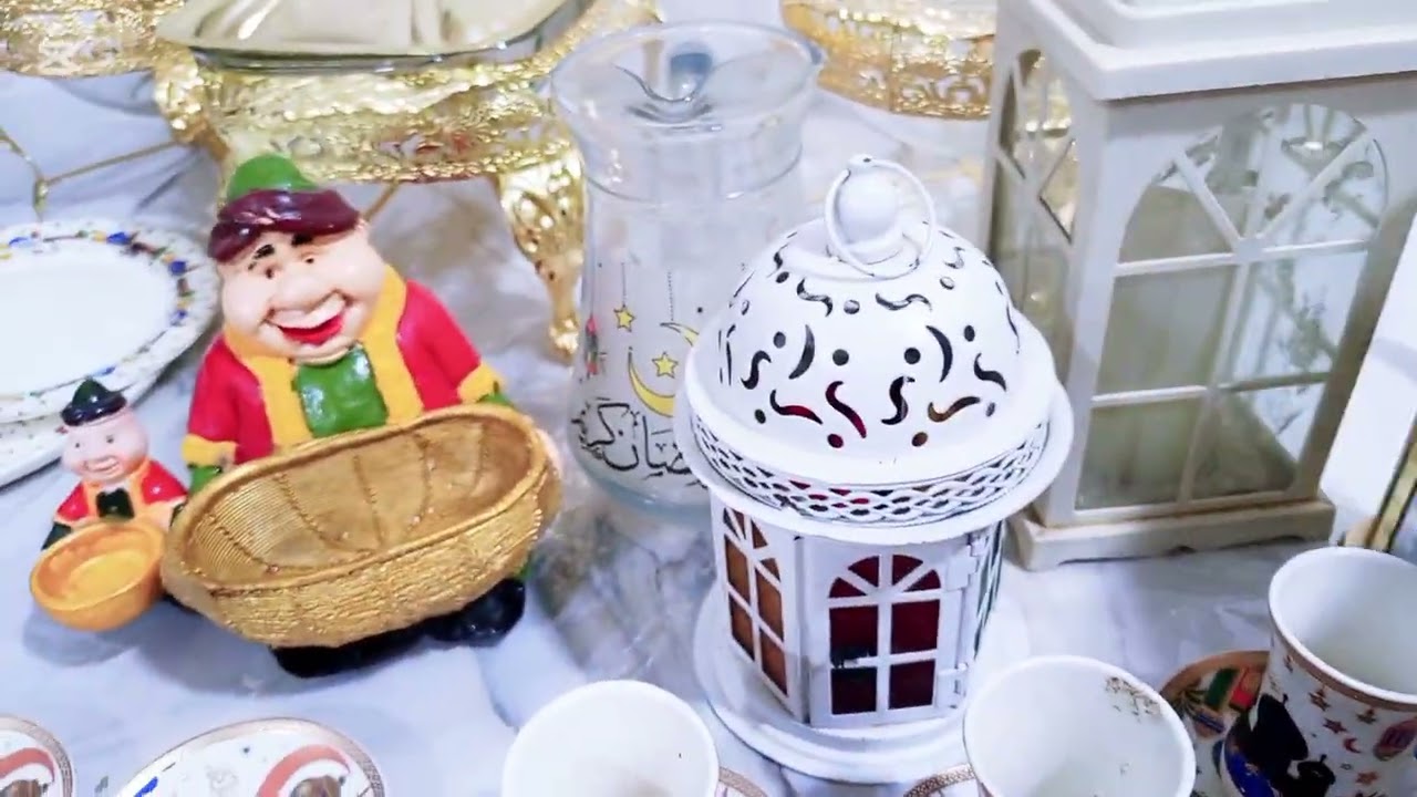 طلعت اشياء رمضان 🌙✨اول فيديو بقناتي الجديده 🙈🧿راح خطارنا  دزينا عشا من بره مشاهدة ممتعه 🙂