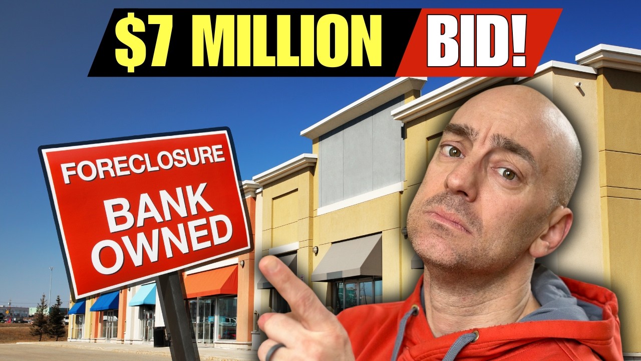 Foreclosure Auction BIDDING WAR to Win Shopping Mall!