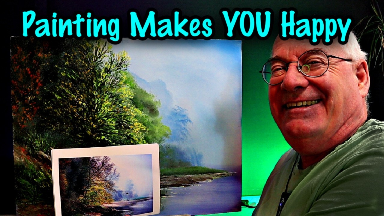 Don't Miss Out! Easy Autumn Oil Painting for Beginners!