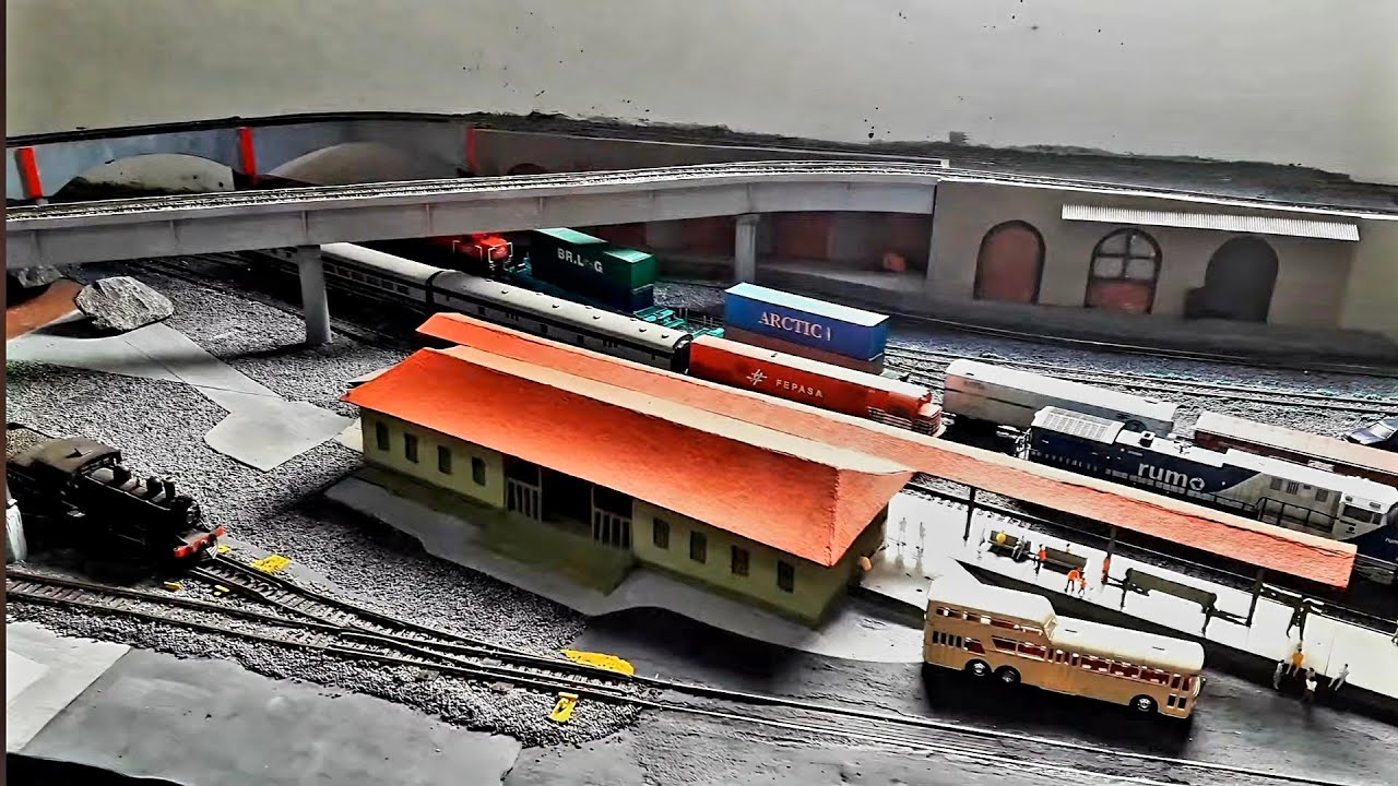 3ª Edição Maquete Ferreomodelismo 2022 #brazil  #modeltrain #trens #ferromodelismo #railroadlayout