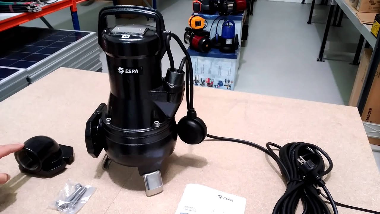 Bomba de Achique Espa Drainex Monofásica 230V