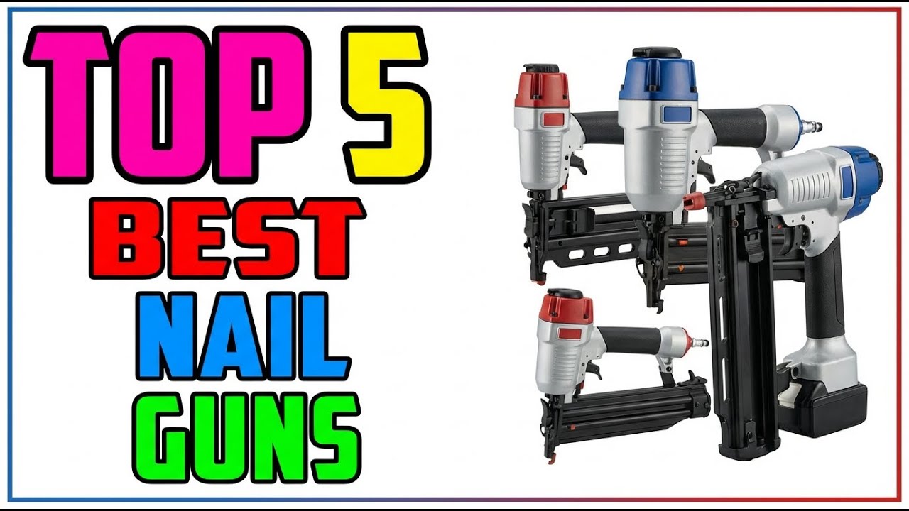 TOP 5 Best Nail Guns 2026 | Easy Choice for Every DIYer