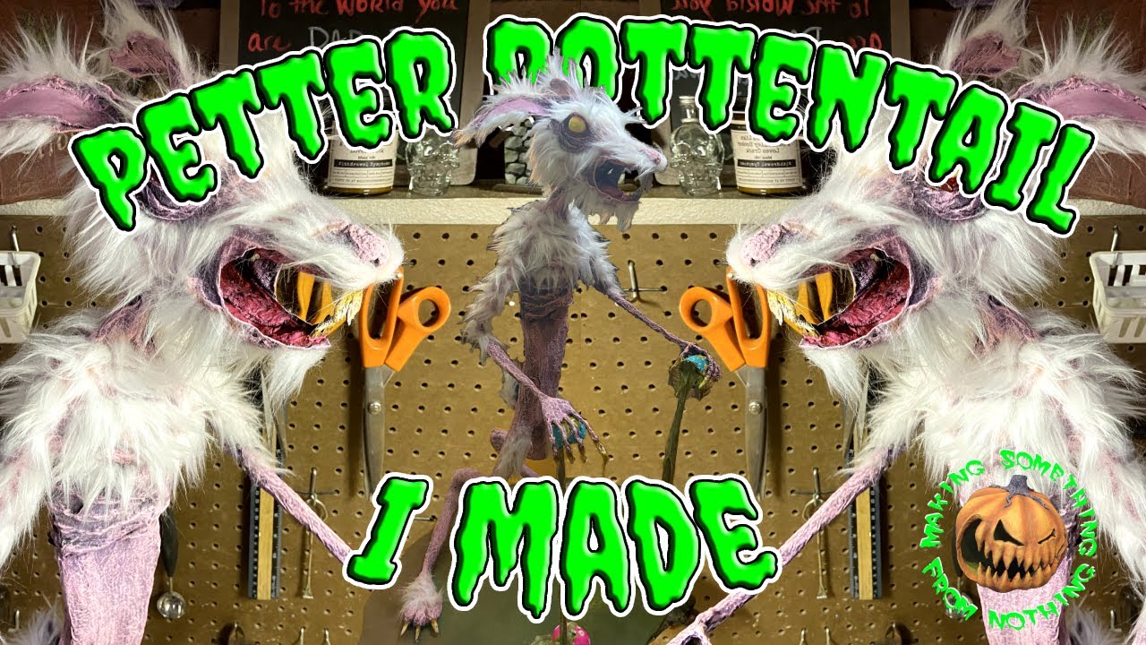 It took 2 years to make this Creepy Easter Bunny!