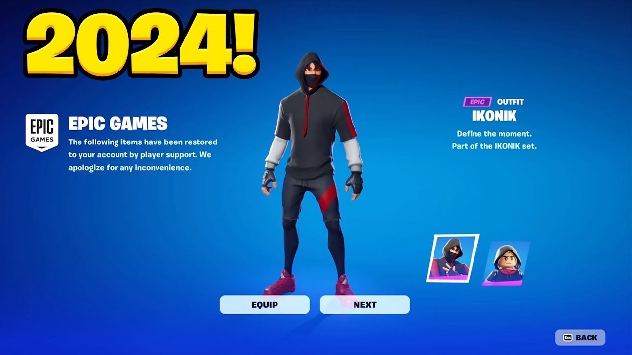 How to get Ikonik exclusive skin 2024. (ANY DEVICE!)