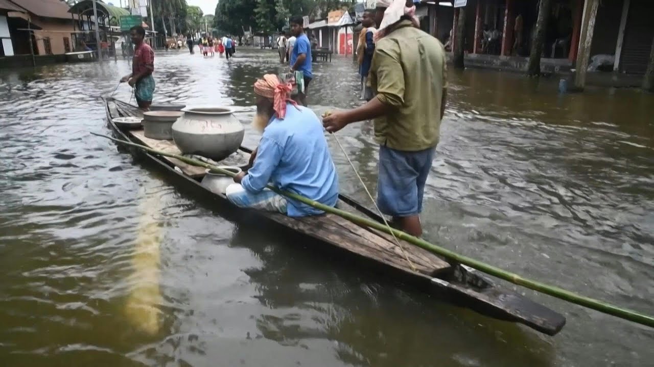 Heavy rains trigger flooding in northeast India | AFP