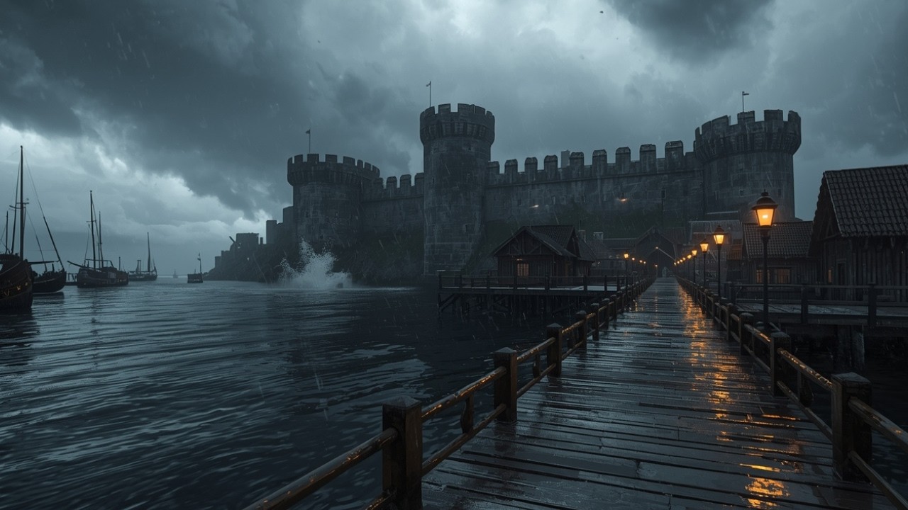 Relaxing Medieval Celtic Music 🌙 Atmospheric Castle Ambience for Sleep, Study & Relaxation