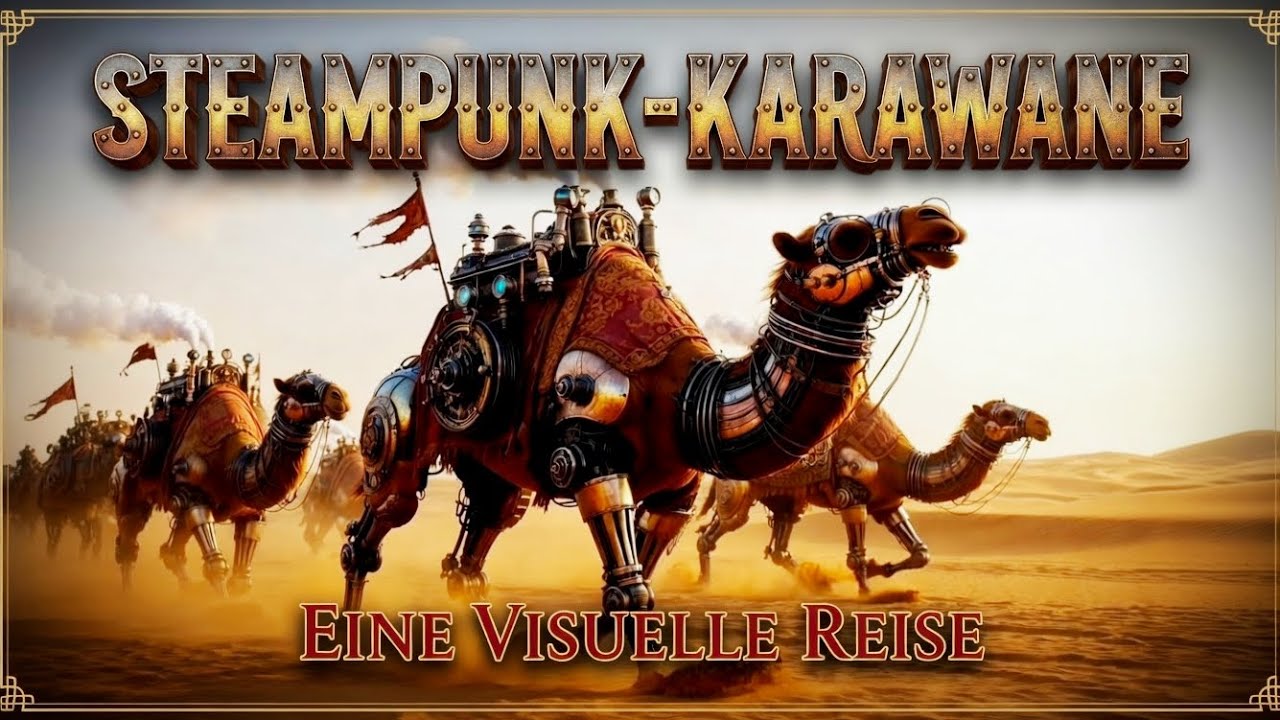 STEAMPUNK-KARAWANE: Eine visuelle Reise durch den Wüstensand