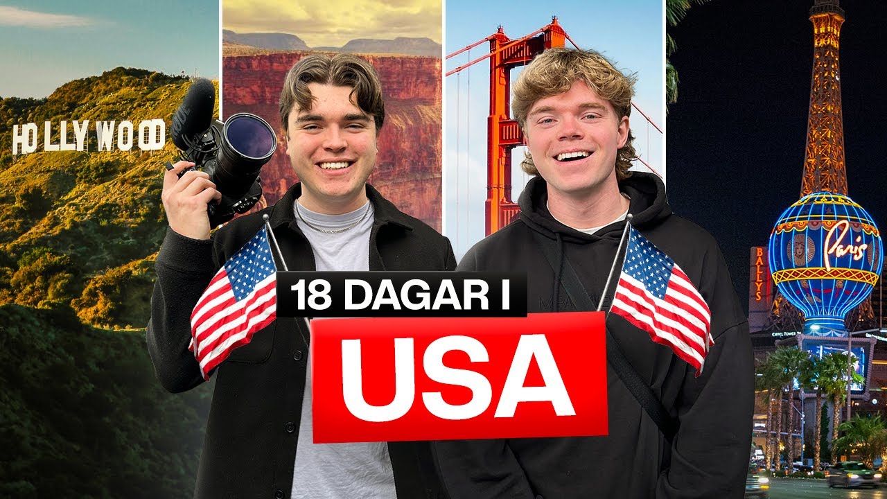 En otrolig ROADTRIP med min bror i USA