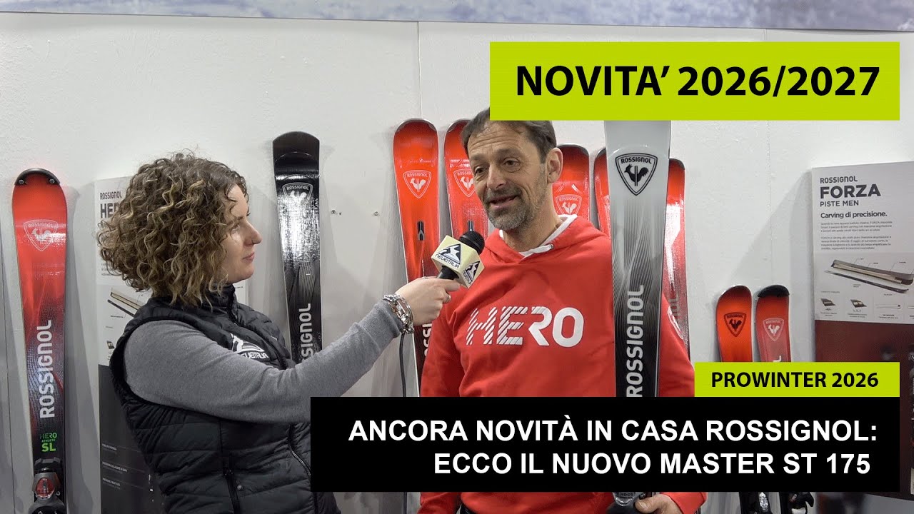 Ancora novità in casa Rossignol a Prowinter 2026: ecco il nuovo Master ST 175