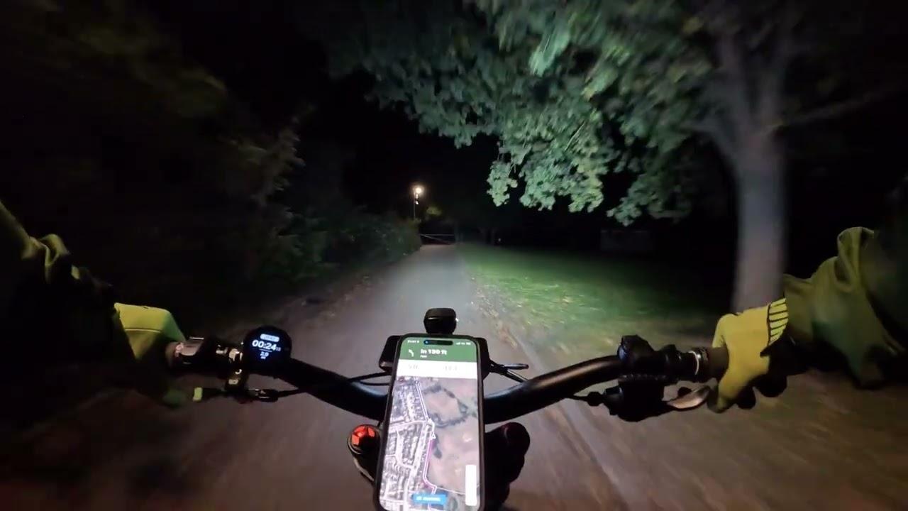 night ride and reaching 2000 miles