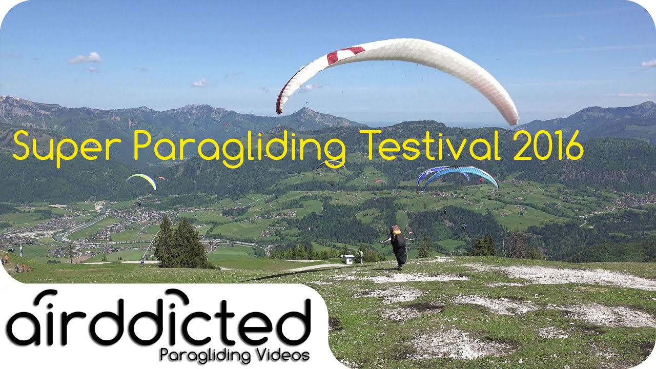 Super Paragliding Testival 2016 Kössen aftermovie [4K] - airddicted