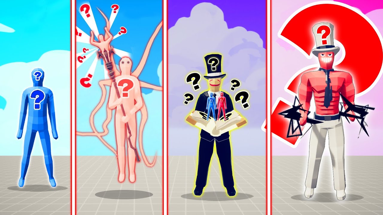 EVOLUTION OF RANDOM UNIT ( ALL FORM ) | TABS - Totally Accurate Battle Simulator