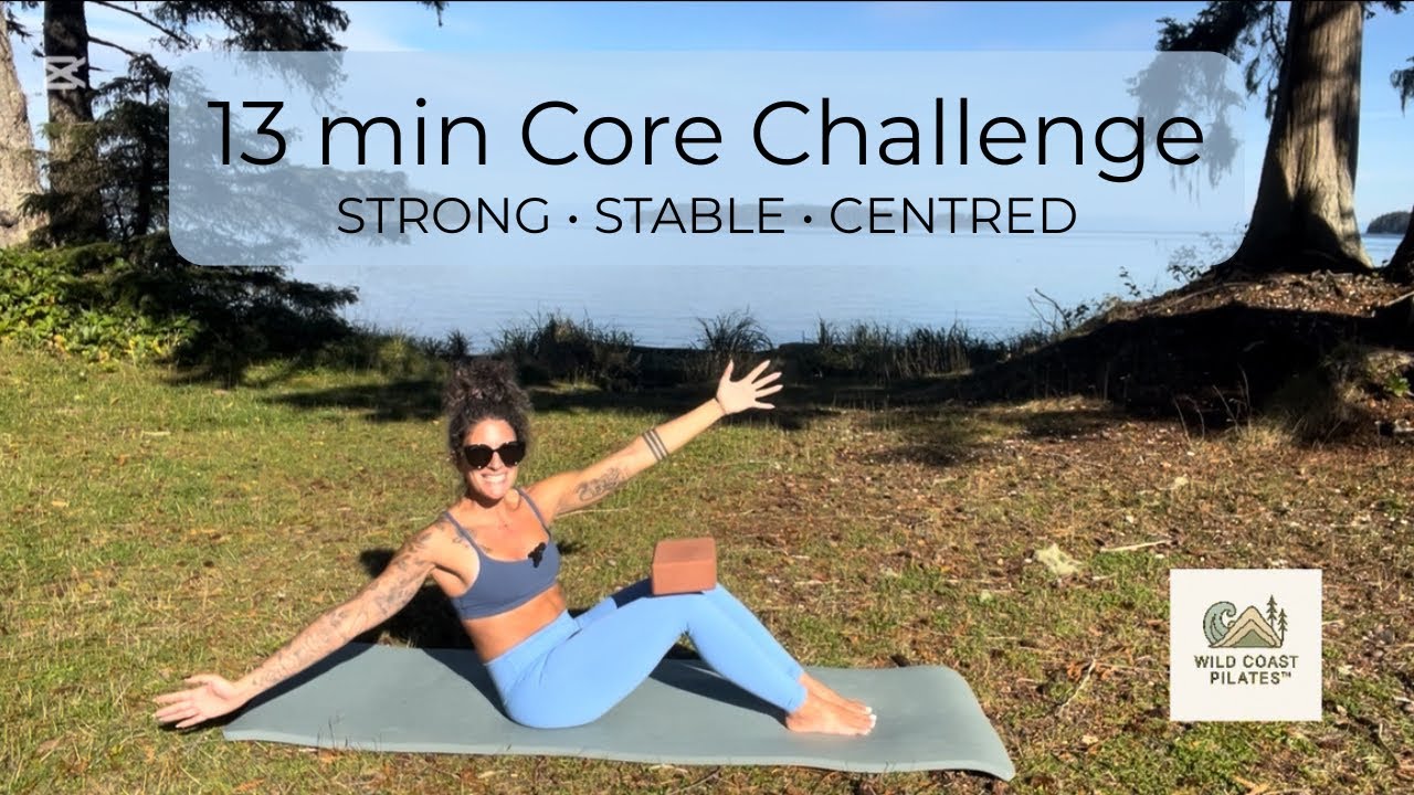 13-Minute Core Challenge with a Block | Wild Coast Pilates