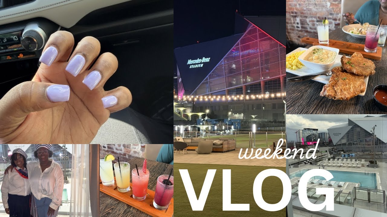VLOG | day trip to atl, being a big back, solo vibes, side quest