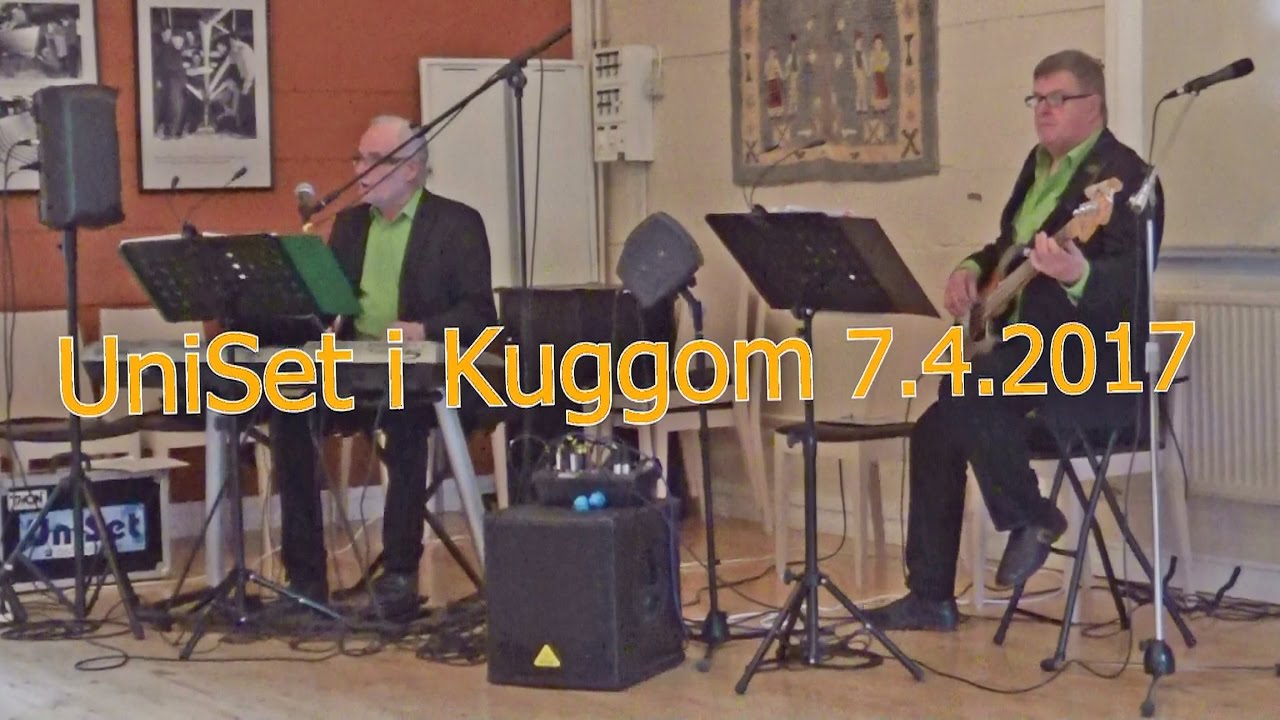 Dansbandet UniSet medley i Kuggom, Lovisa 7.4.2017