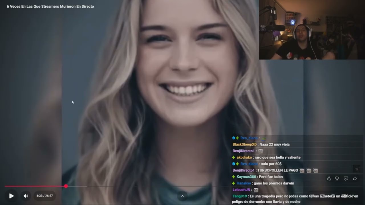 GUIBEL REACCIONA A STREAMERS QUE PERDIERON LA VIDA EN DIRECTO