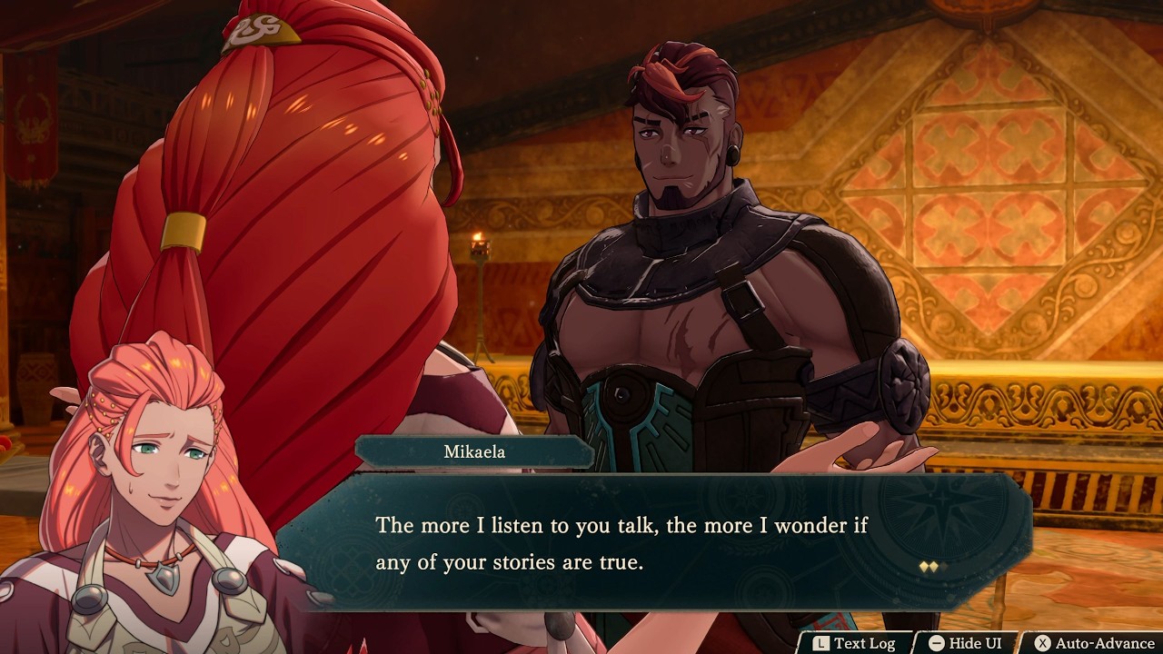Mikaela & Guzran Support Conversations | Fire Emblem: Fortune's Weave