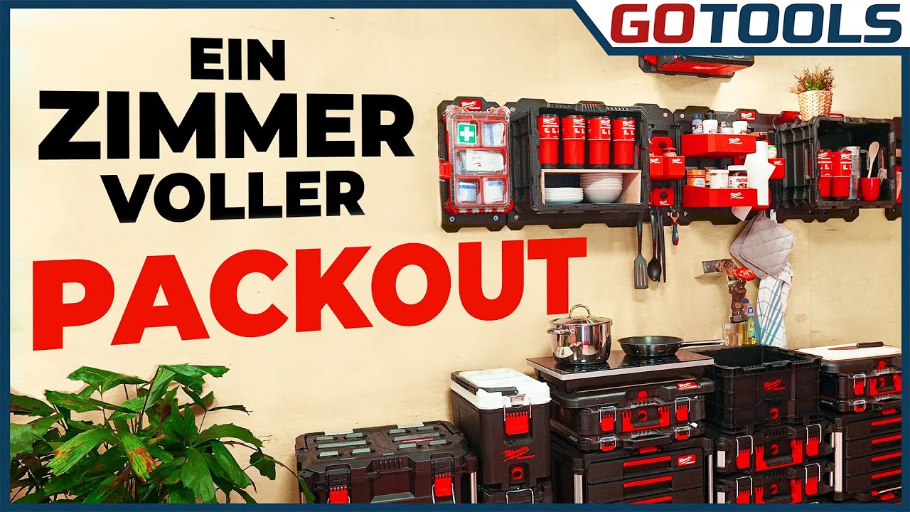 Unglaublich! LIVE in Sebastians Wohnzimmer! Milwaukee PACKOUT für alle Lebenslagen! Mit Verlosung