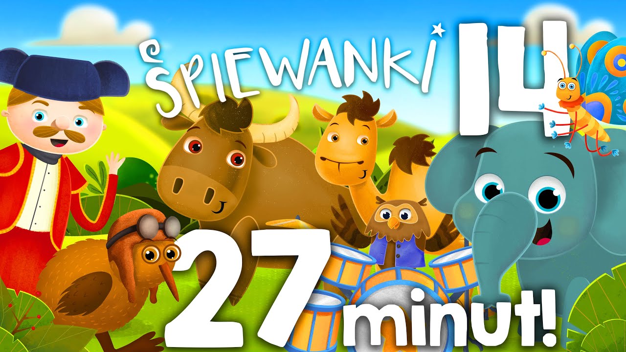 Zestaw piosenek nr 14: Motyl i słoń, Byk, Sowa bigbitowa, Wielbłąd i Ptaszek Kiwi – Śpiewanki