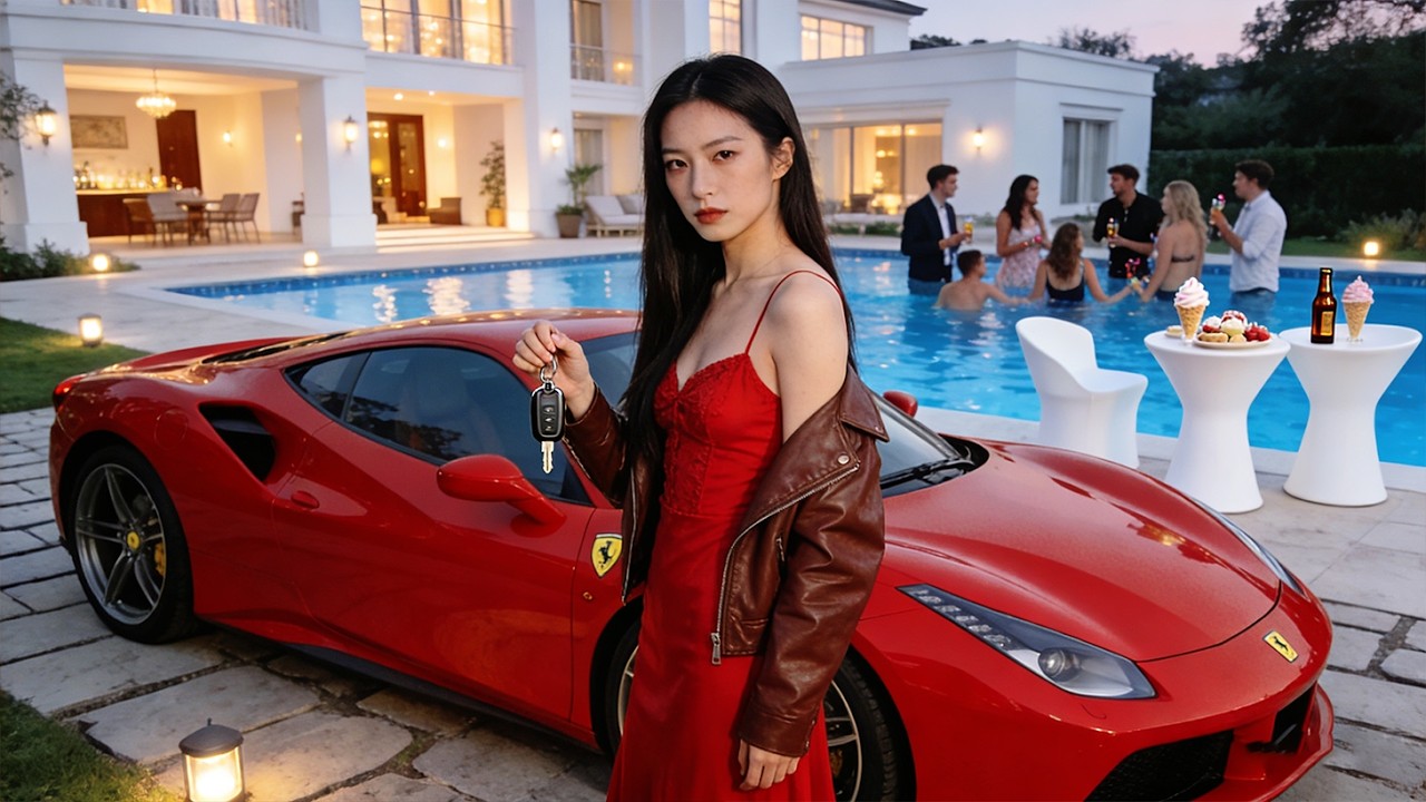 表弟霸占我的豪華汽車豪宅，還誣陷我是小偷！我當場收回一切把他趕出家門，最後跪著求我放過！#女頻#逆襲#海葵短劇社