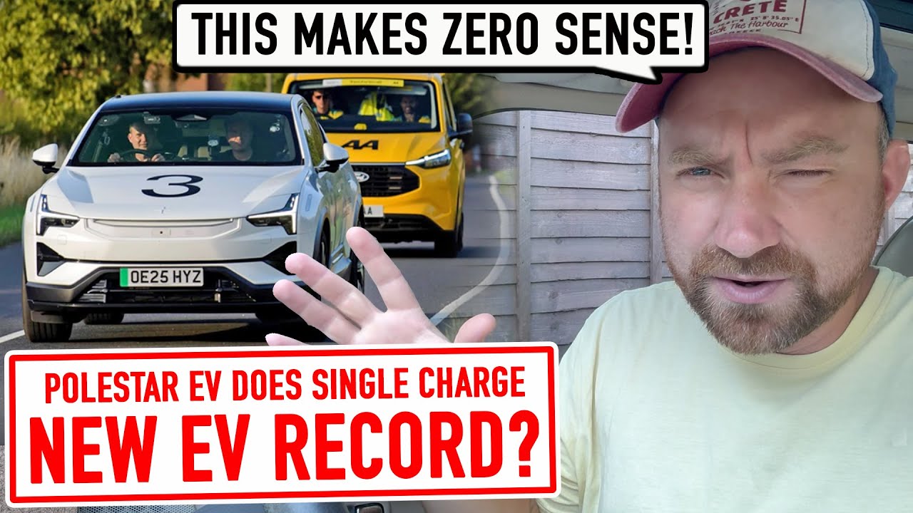 Electric car 'smashes' record for longest distance AND IT MAKES NO SENSE 😂😂