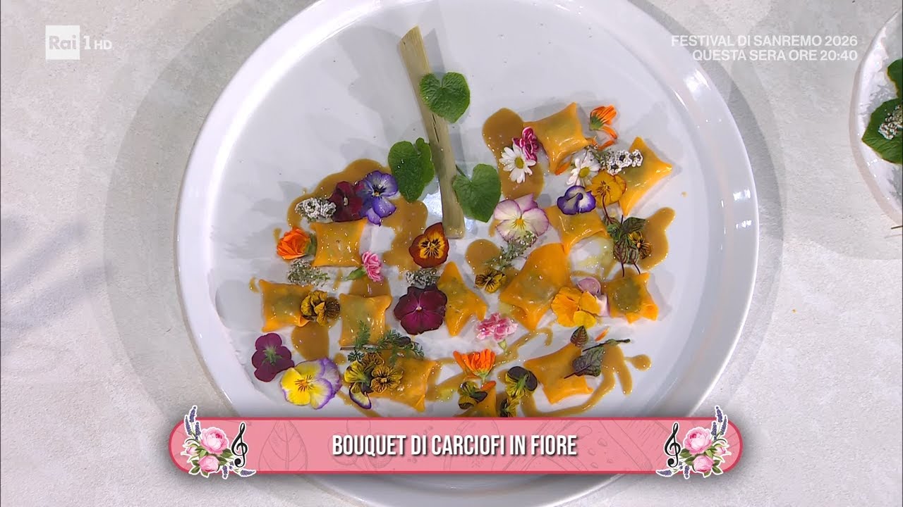 Bouquet di carciofi in fiore - È sempre mezzogiorno 25/02/2026