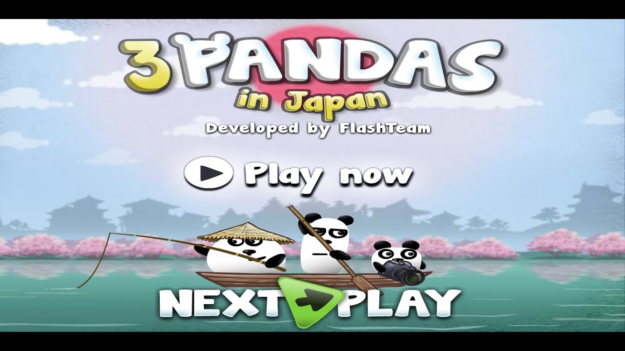 3 pandas in japan