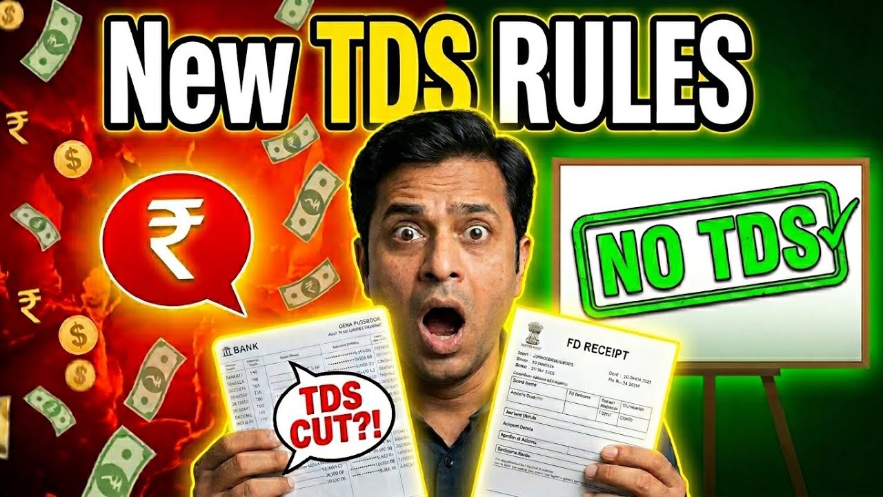 TDS Rules Changed?😱 Bank Interest Tax Explained 😨