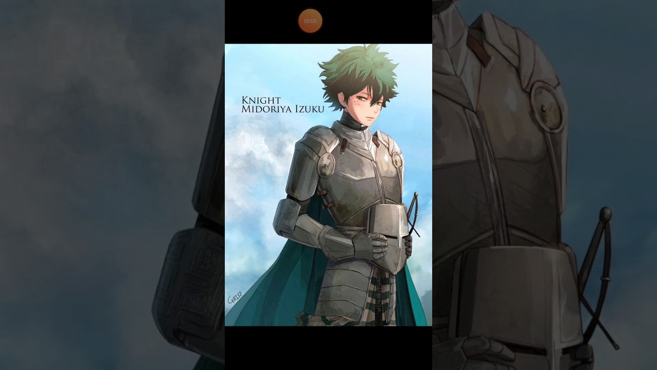 What if deku had a knight quirk [read da discription]