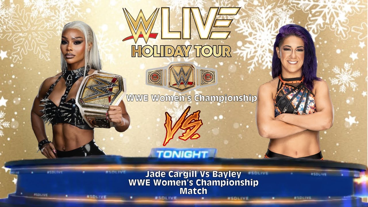 WWE LIVE Holiday Tour in Worcester, MA (2026): Jade Cargill Vs Bayley WWE Women’s Championship Match