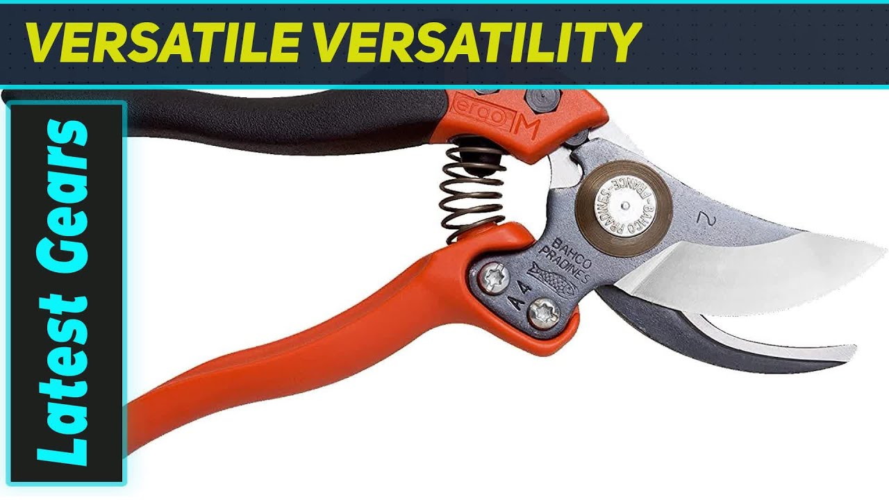 Bahco Ergo Bypass PX-M2 Pruning Shears: Best Professional Gardening Tool