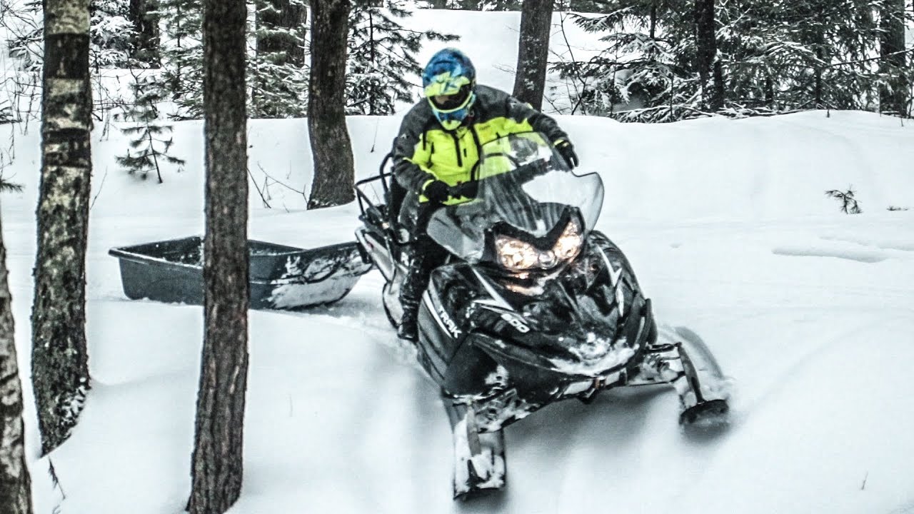 УТИЛИТАРНЫЕ СНЕГОХОДЫ POLARIS: TITAN 2018 и WIDETRAK IQ
