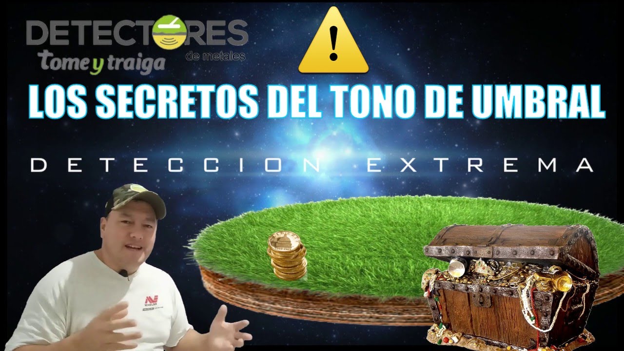 deteccion extrema asi se usa el tono de umbral de tu detector de metales