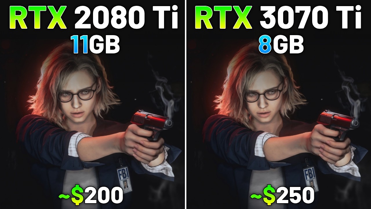 RTX 2080 Ti против RTX 3070 Ti в 2026 году | Тест в 13 играх | 4K