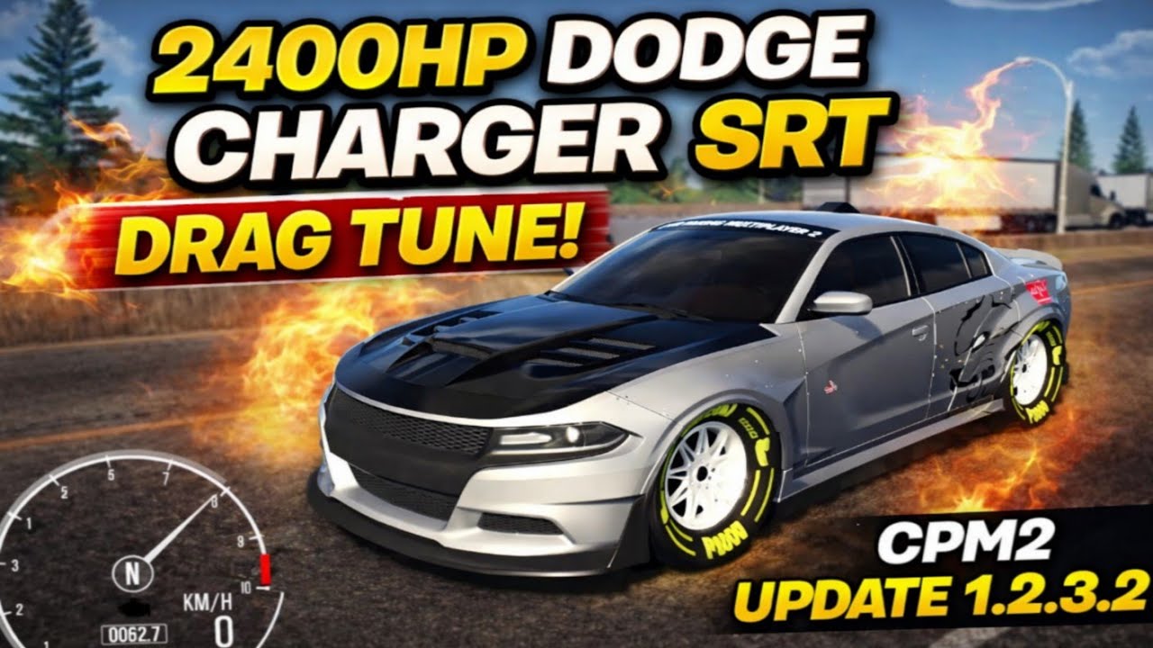 2400HP Dodge Charger SRT Drag Tune | CPM2 Update 1.2.3.2 